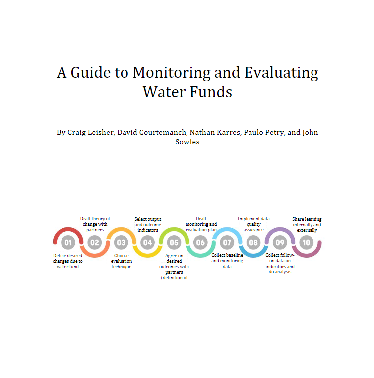 A guide to monitoring and Evaluation of Water Funds