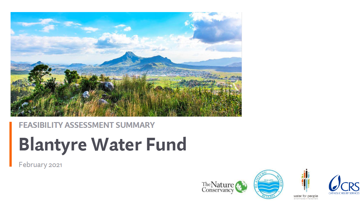 Blantyre-Mulanje Water Fund Fact Sheet_Malawi