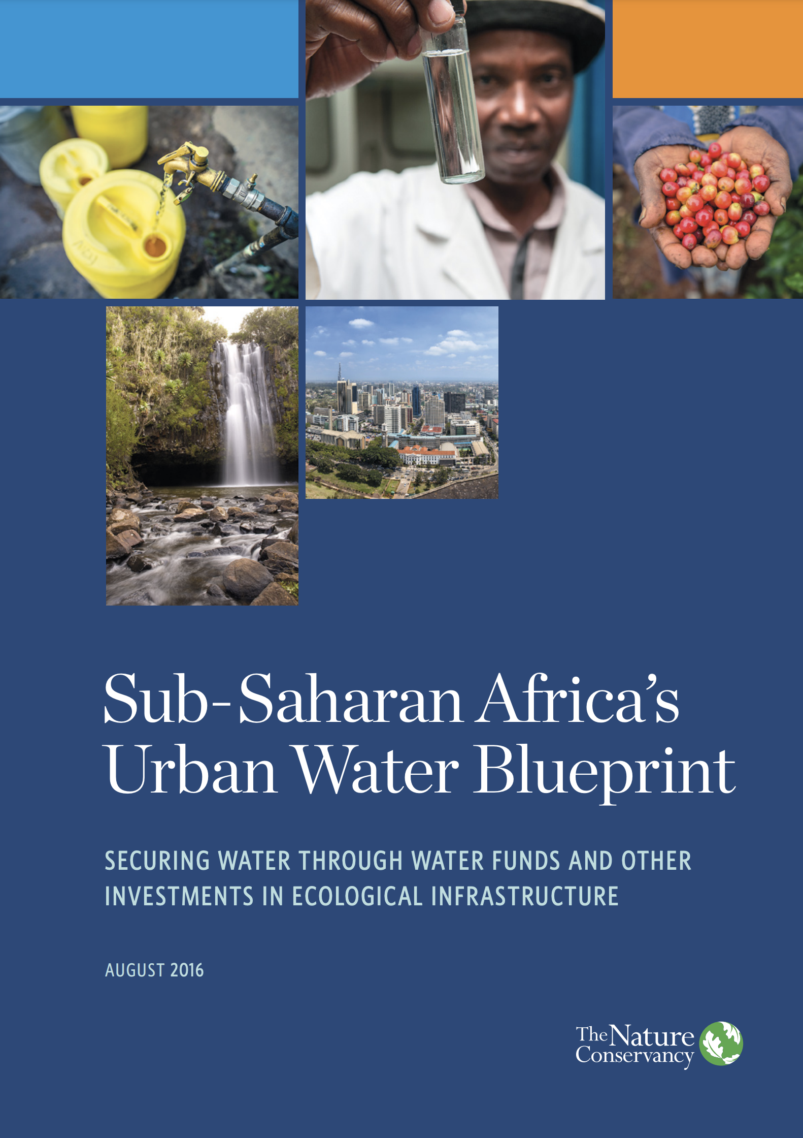 Africa Urban water blueprint cover