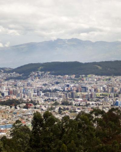 A photo of Quito city