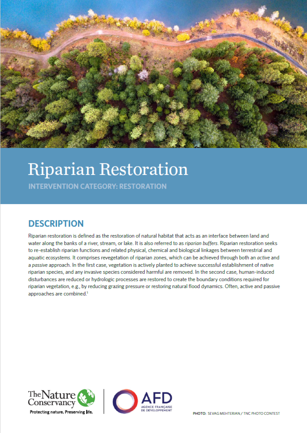 Screenshot of the factsheet